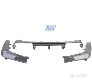 DIFFUSORE BMW F80 F82 F83 M4 EFFETTO CARBONIO DOPP