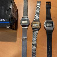 Blocco di 3 orologi casio