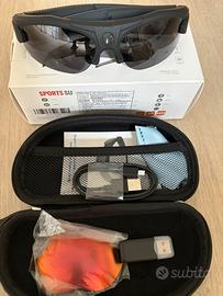 Action cam occhiali con telecamera
