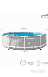 Intex 26700NP – Piscina Fuori Terra Prisma Frame