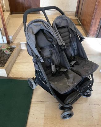 Passeggino Gemellare, omologato  compatto