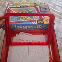 gioco lavagna led luminosa maxy formato lisciani