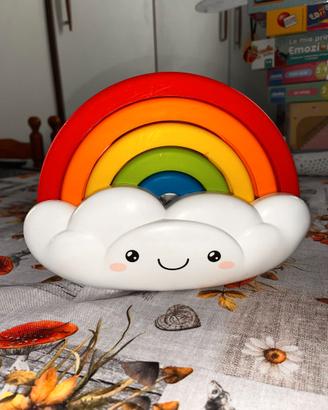 Gioco a incastro Arcobaleno per bambini