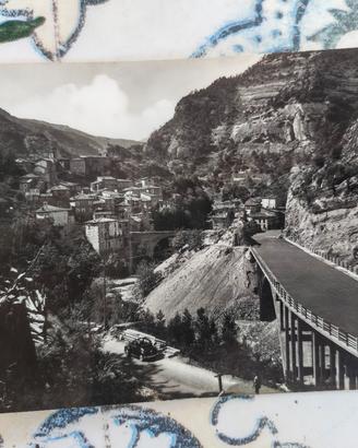 cartolina Acquasanta terme 1956