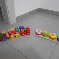 Giochi in legno ad incastro