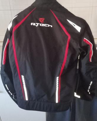 R-TECH MARSHAL GIACCA MOTO IN TESSUTO UOMO ROSSO