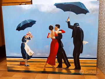 quadro dipinto a mano Vettriano No stampa