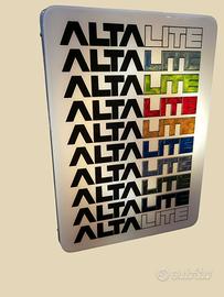 insegna luminosa pubblicitaria ALTALITE molto rara