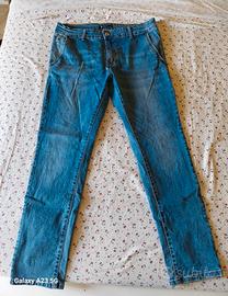 Jeans uomo chino blu taglia 50 IT