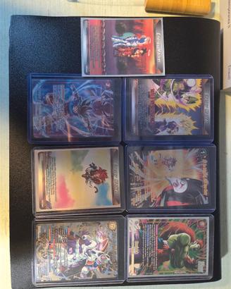 Lotto carte Dragon Ball Super Card Game Holo