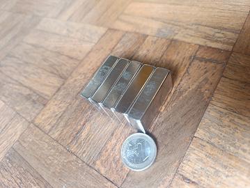 5 magneti al neodimio 40x20x10cm