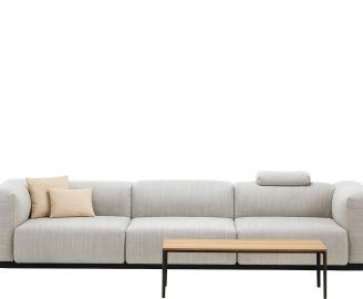 Divano Vitra Soft modular tre posti