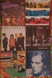 Lotto 20 dischi LP vinile pop-rock Police, K. Bush