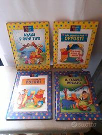 4 LIBRI "WINNIE THE POOH" DISNEY