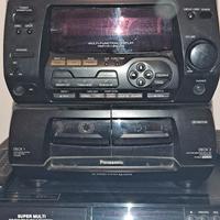 Stereo e due casse Panasonic