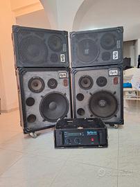 impianto audio Montarbo e zeck