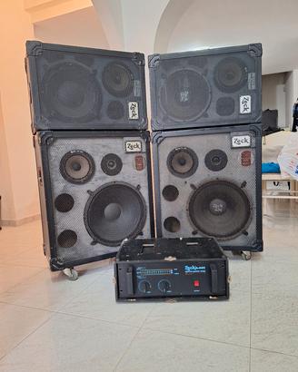 impianto audio Montarbo e zeck