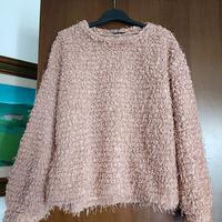 Maglione rosa antico