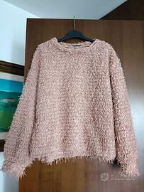 Maglione rosa antico