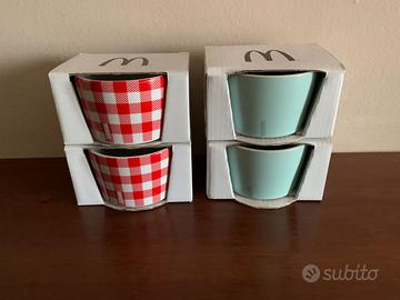 4 Ciotole Seletti per Mc Donald's