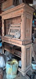 credenza /vetrina d'epoca