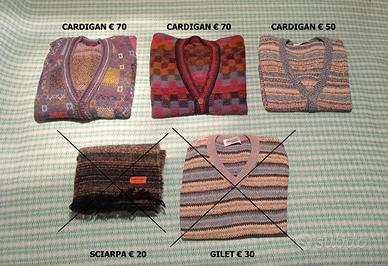 Cardigan Missoni - vintage uomo