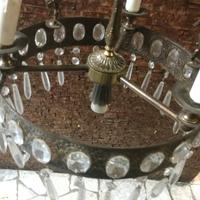 Lampadario Vintage in cristallo - Chandelier