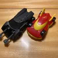 Macchine giocattolo di Batman e Flash per bambini