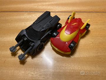 Macchine giocattolo di Batman e Flash per bambini