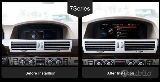 Navigatore Android BMW Serie 7 E65 E66 CARPLAY