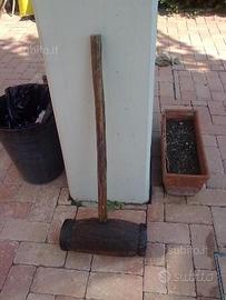 Martello mazza legno boscaiolo vintage