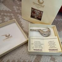 Spilla in argento 925 - artigianale Volterra
