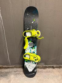 Snowboard Burton 146 con Attacchi Burton