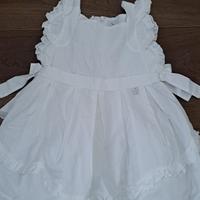 Vestito bianco Simonetta 4 anni