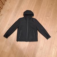 Giubbotto invernale nero anti pioggia