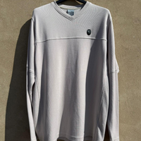 T-shirt Nike Grigia Scollo a V - Taglia M