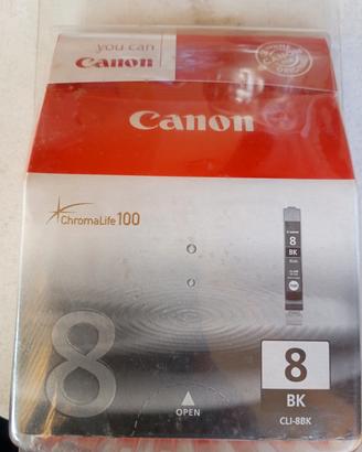 Cartuccia Originale Canon CLI-8BK Nero 