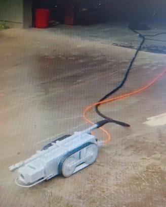 Robot Videoispezione con spazzola pulitrice