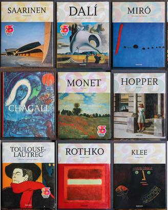 Scelta di libri d'arte illustrati Taschen