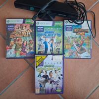 Sensore kinect piu giochi xbox 360