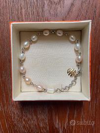 Bracciale in perle e charm oro Mimi Milano