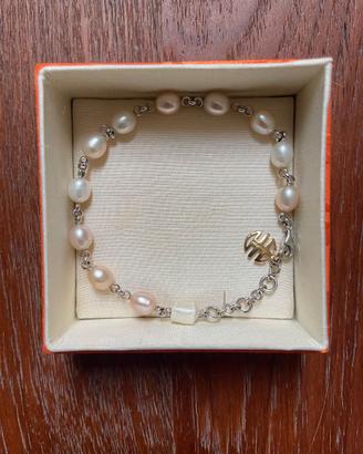 Bracciale in perle e charm oro Mimi Milano