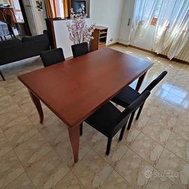 Tavolo espandibile in legno noce "Le Fablier"