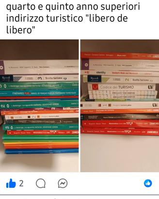 libri scuola superiore 4/5/anno turistico 