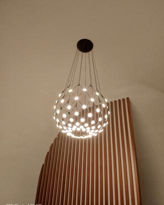 Lampadario Mesh di Luce Plan