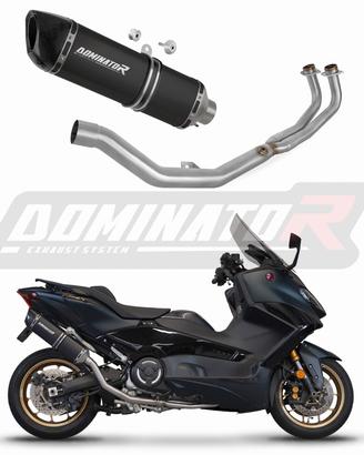 SCARICO COMPLETO HP6 TITANIO BLACK TAMAHA TMAX 560