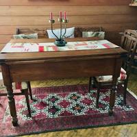 tavolo a libro antico