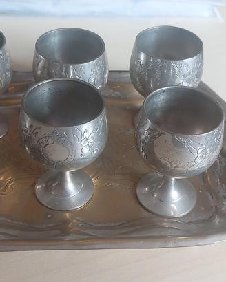 calici vintage argento 