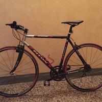 Bici da corsa trasformata in city bike