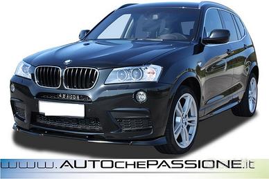 Sotto paraurti anteriore per Bmw X3 F25 fino al 20